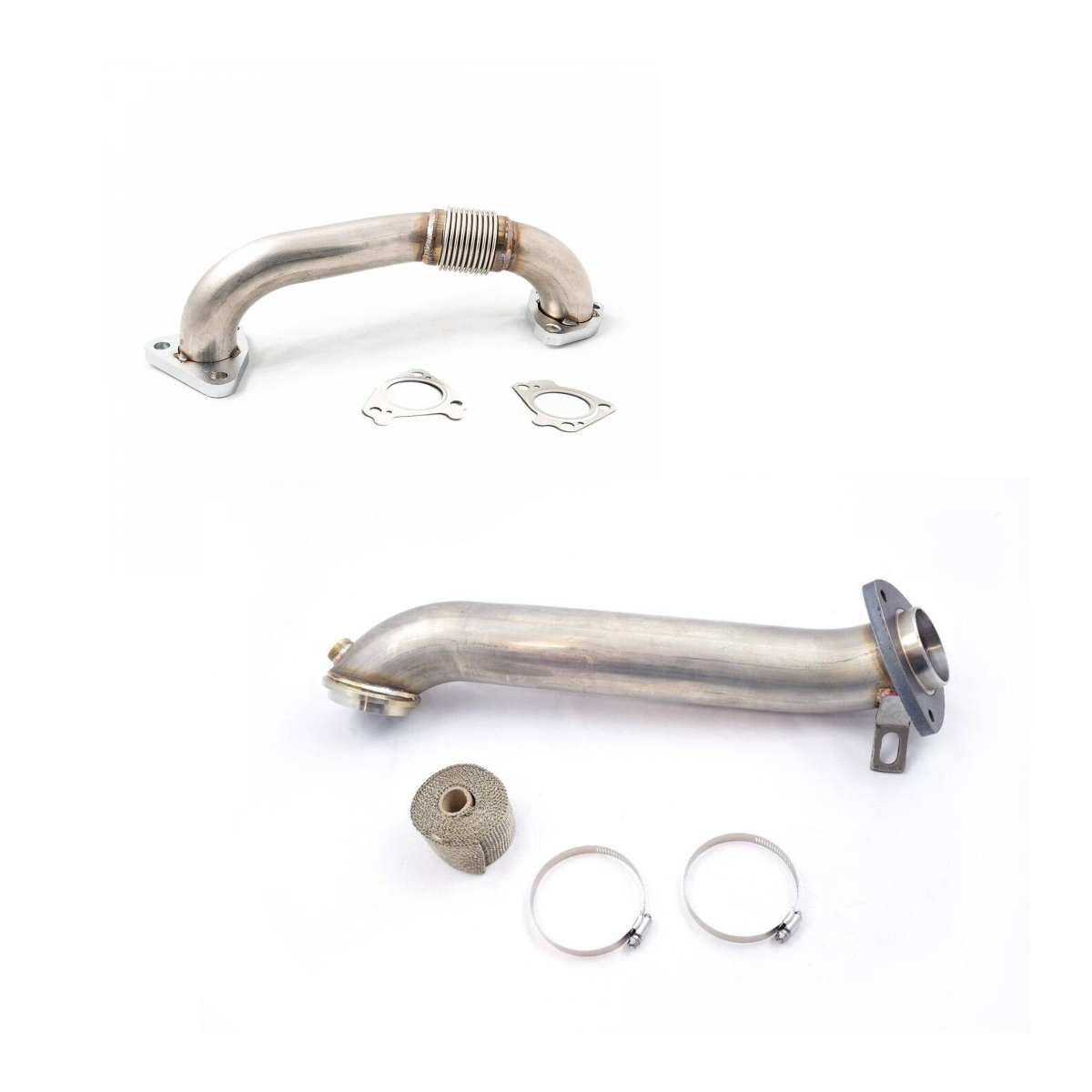 Image of Rudy's HD Driver Side Up Pipe W/Turbo Pipe 11-14 GM 2500/3500 6.6L LML Diesel
